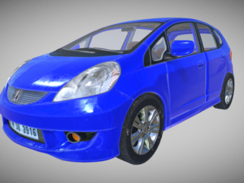 Honda Fit 3D model