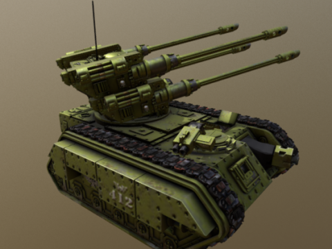 Hydra Flak Tank 3D model