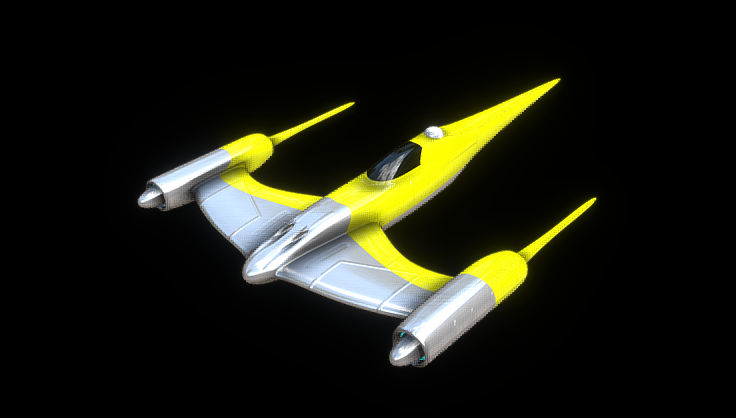 Naboo Starfighter 3D model