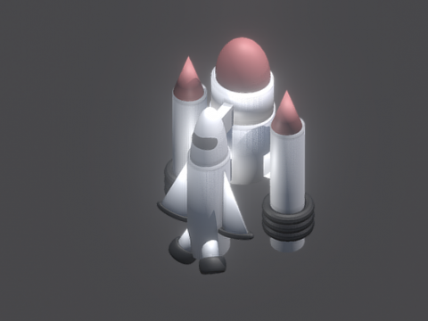 Spacecraft 3D model