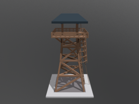 Observation Tower 3D model
