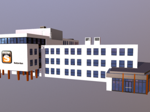 Office Building 3D model