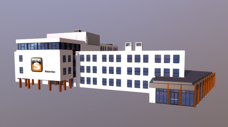 Office Building 3D model