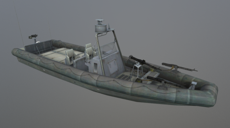 Patrol Boat 3D model