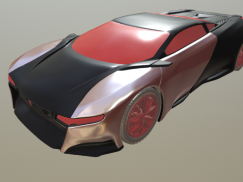 Peugeot Onyx 3D model