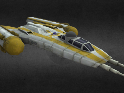 Republic Y- Wing 3D model
