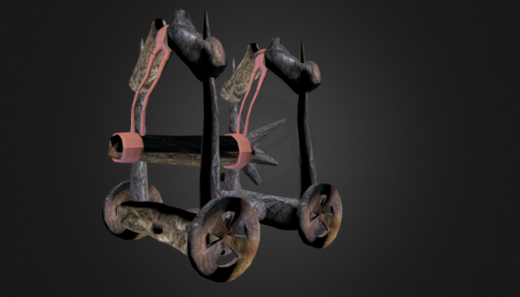 Siege weapon 3D model