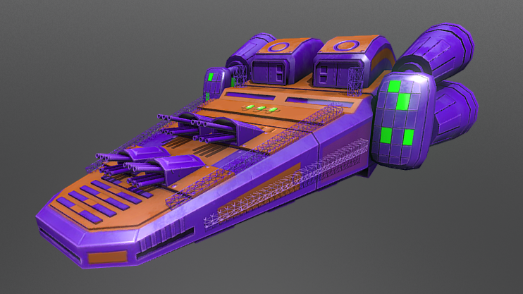 Spaceship 3D model