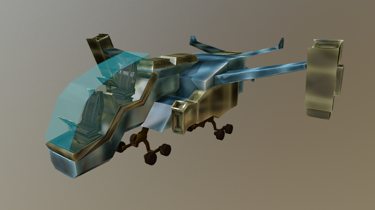Spaceship 3D model