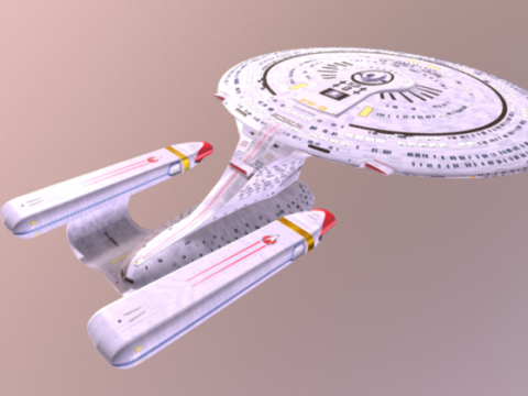 USS Enterprise 3D model