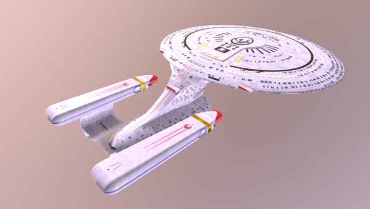 USS Enterprise 3D model