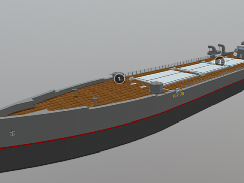 Uig Class Armed Cargo Ship 3D model