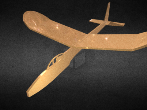 Plane 3D model