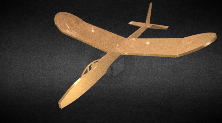 Plane 3D model