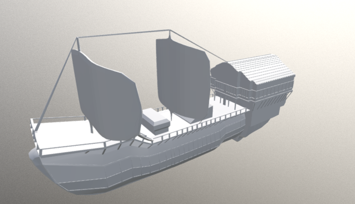 Ship 3D model