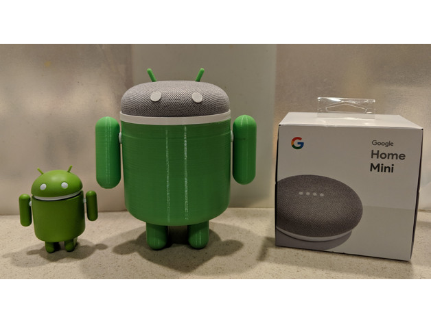 3D Android Body for Google Home Mini model