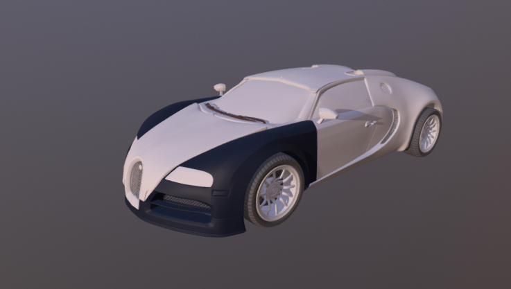 Bugatti veyron 3D model