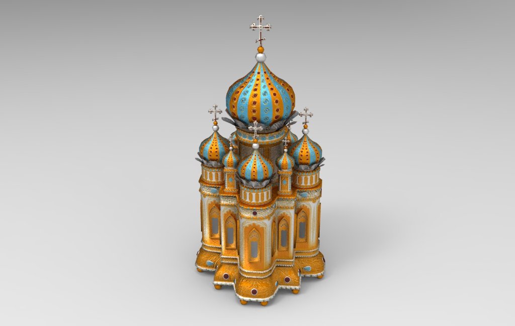 3D Church model