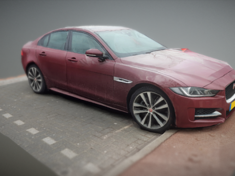 Jaguar XE 2015 3D model