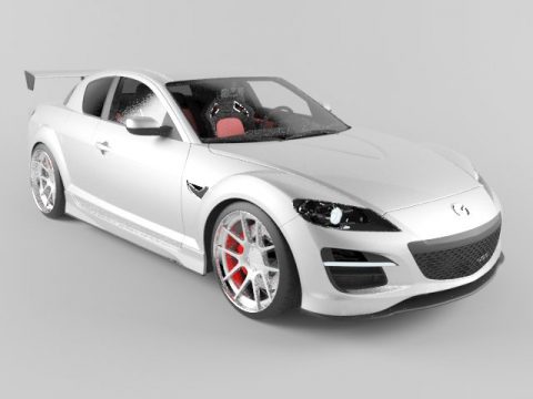 Mazda rx 8 3D model