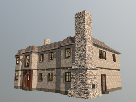 Mrs Whitbys Boarding House 3D model
