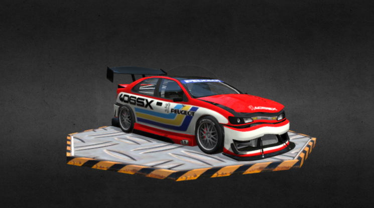 Peugeot 406SX 3D model