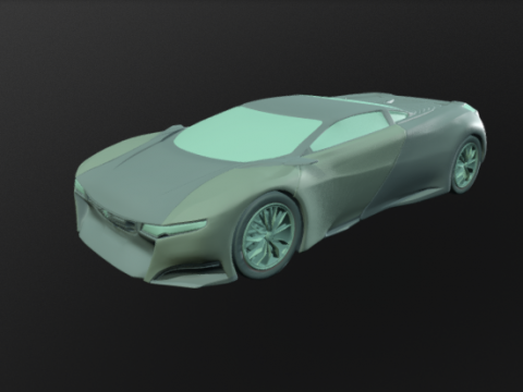 Peugeot Onyx 3D model
