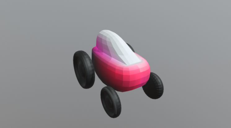 Space Car V1 3D model