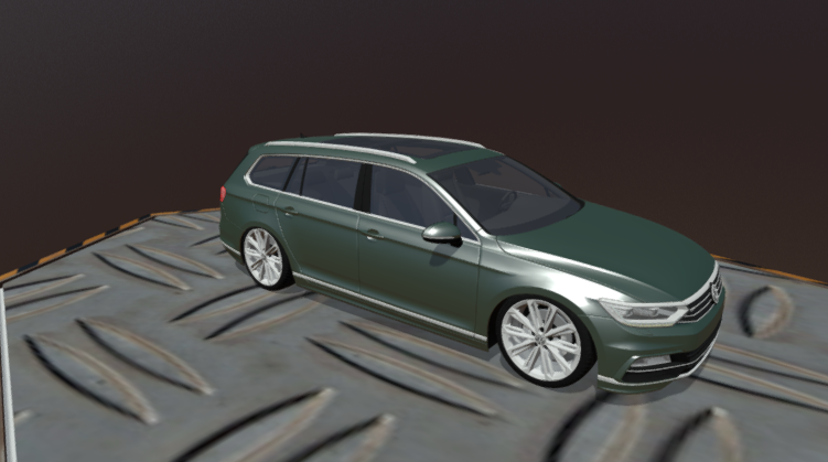 Volkswagen Passat Variant R- Line2016 3D model