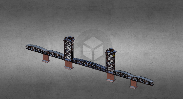 Bridge 3D model