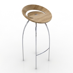 Chair bar Lyra formdecor 3d model