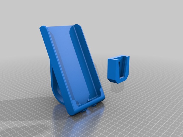 3D Convertible Phone Mount model