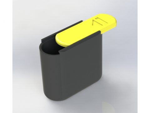 Earphone Storage Case 3D model