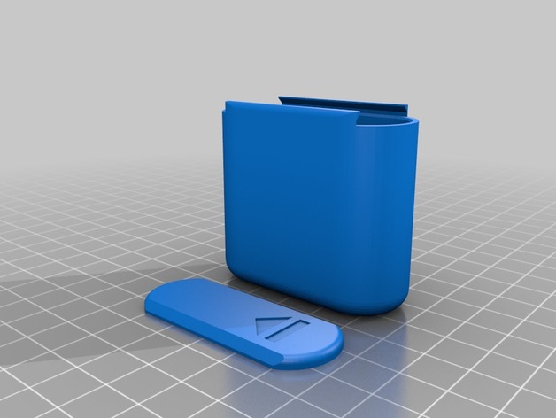 3D Earphone Storage Case model