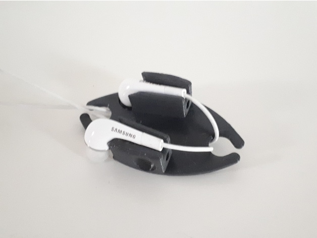 3D Earphone holder model