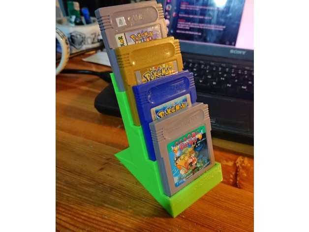 Game Boy Cartridge Display Stand