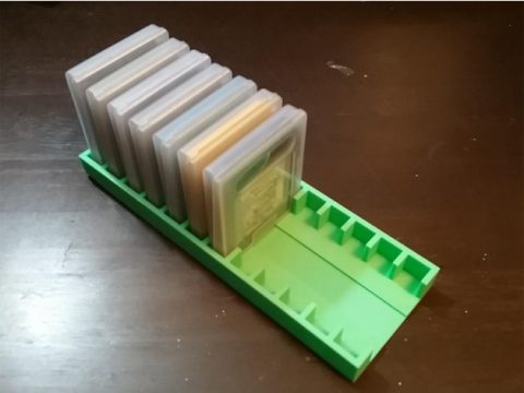 Game Boy Cartridge Holder 3D model