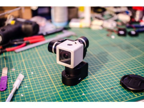 GoPro Session 4 Adapter for Yi Gimbal 3D model