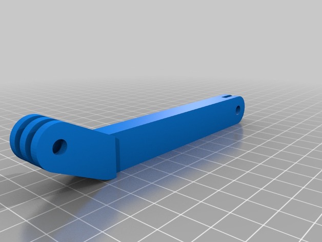 3D GoPro custom arm model