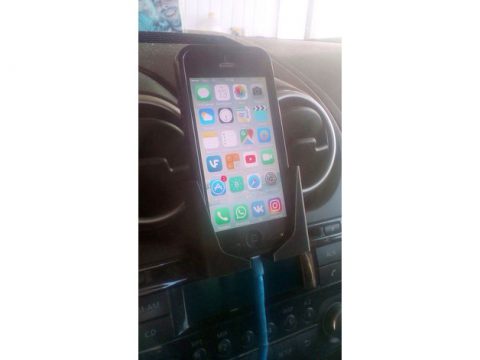 Holder for iPhone 5 with case 3D model