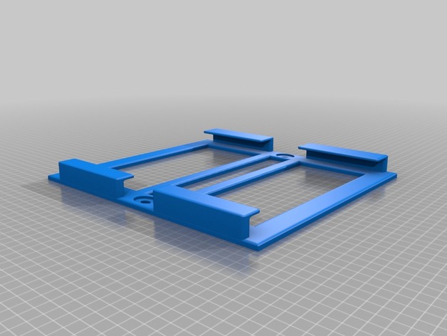 3D Ipad Wall Bracket For Holding 12.9" ipads model