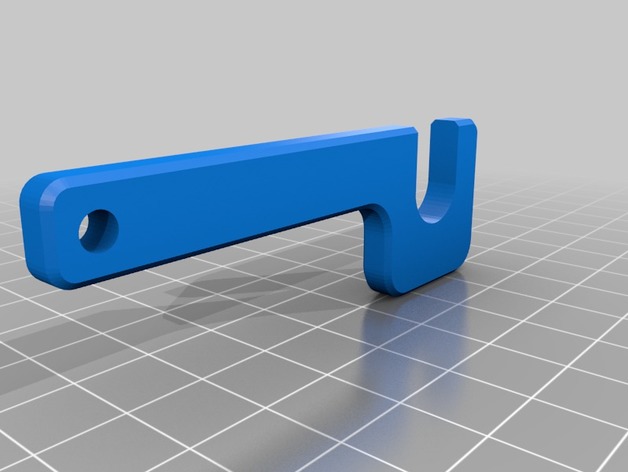 3D Key Chain Cell Phone Stand model