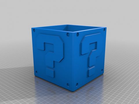 Mario - Question Block 3D model
