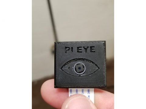 Pi Eye - Raspberry Camera 2.1 mountable case 3D model