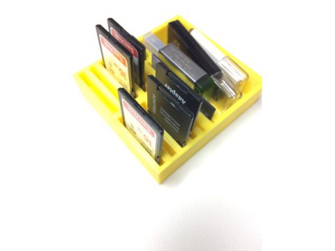 SD Card Holder 3D model