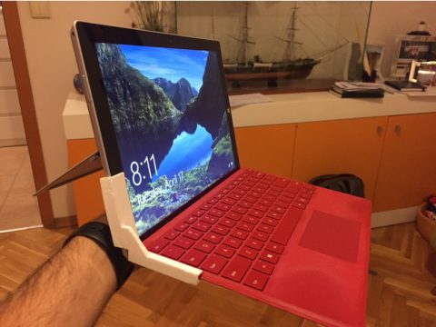 Surface Pro laptop keyboard holder 3D model