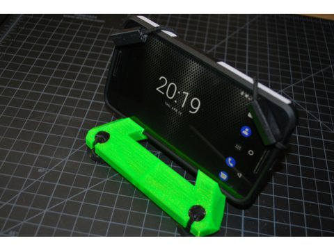Triangle Cell Phone Mount 3D model