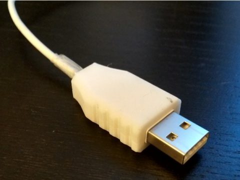 USB Apple Strain Relief 3D model