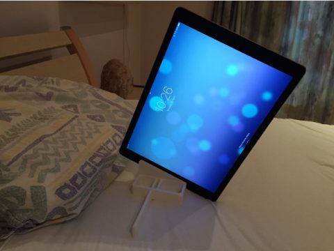 iPad Pro bed stand 3D model