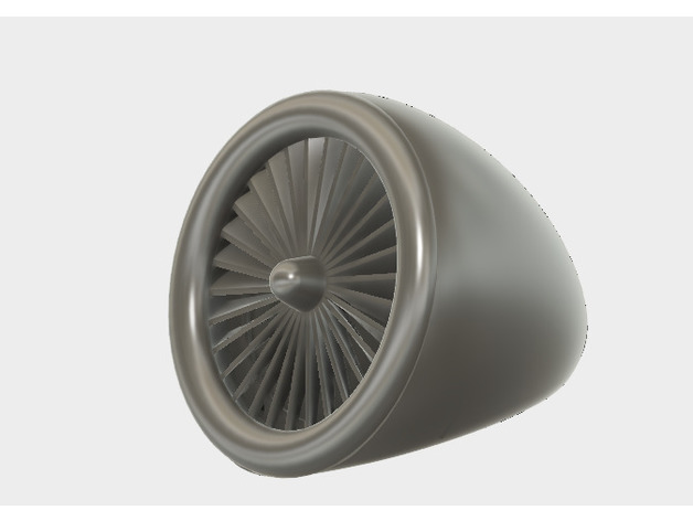 3D Turbine speaker (78mm) model